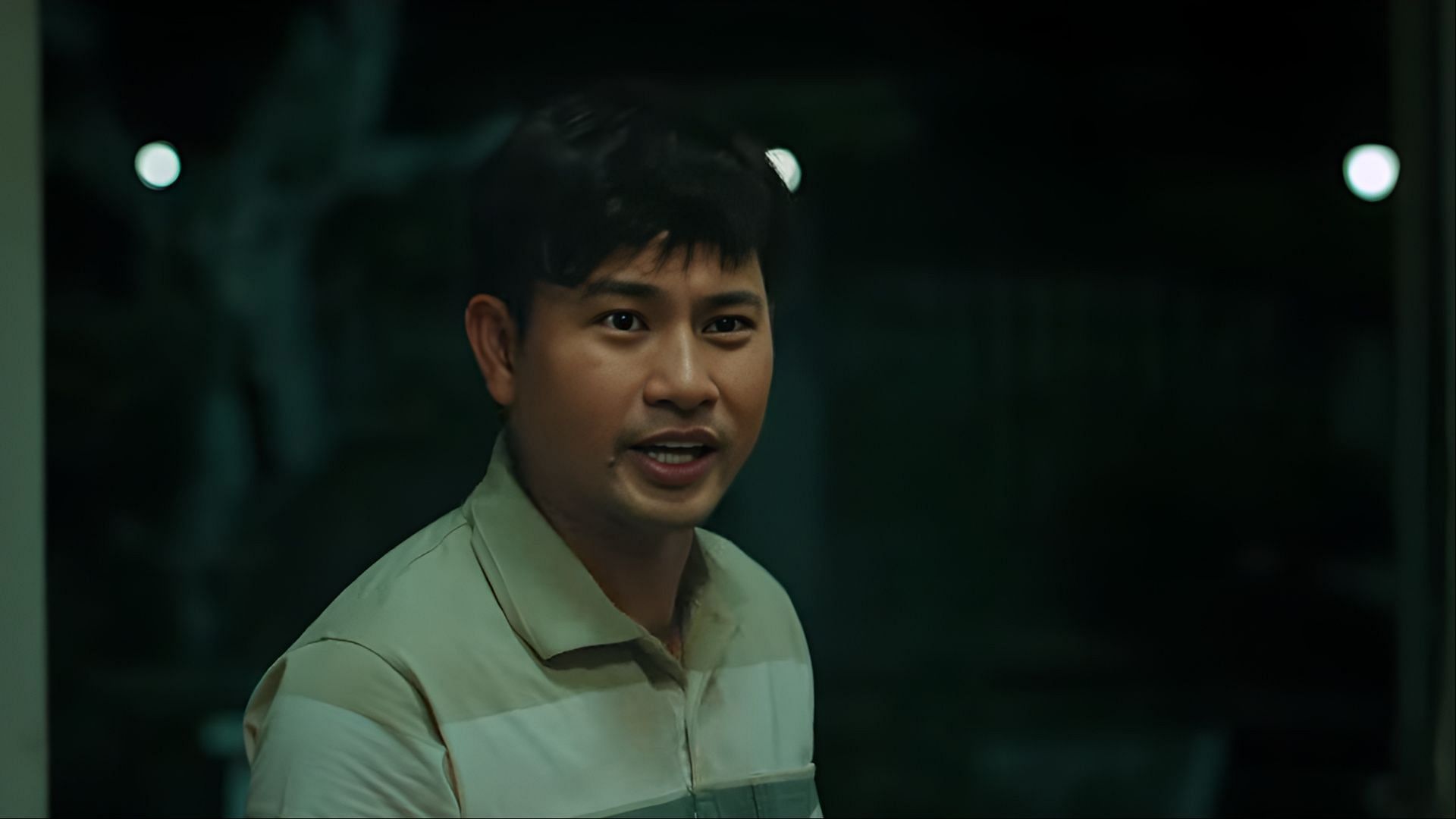 Huynh Dong as Uncle Ut, confronting family tensions in a pivotal late-night scene. (Image via Skyline Media)
